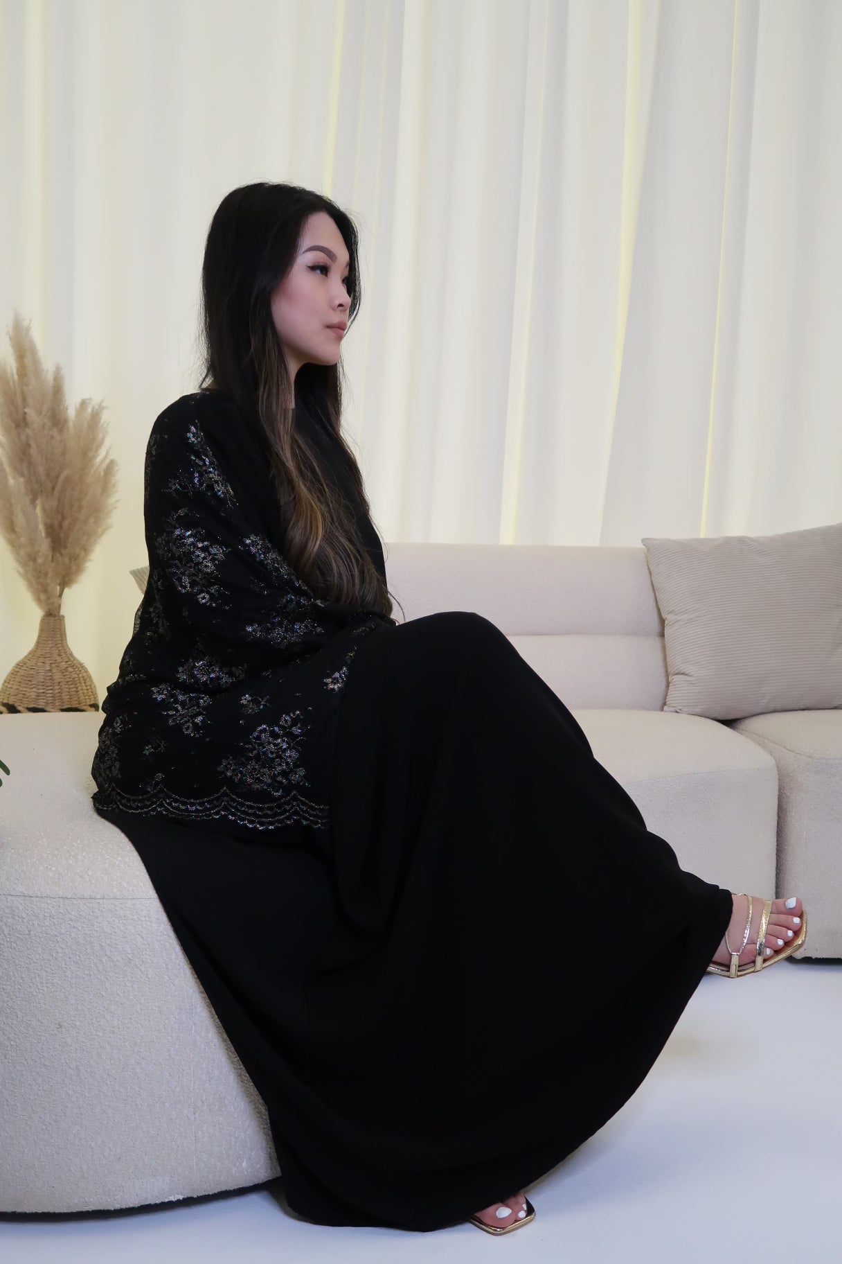 Lace Back Kaftan