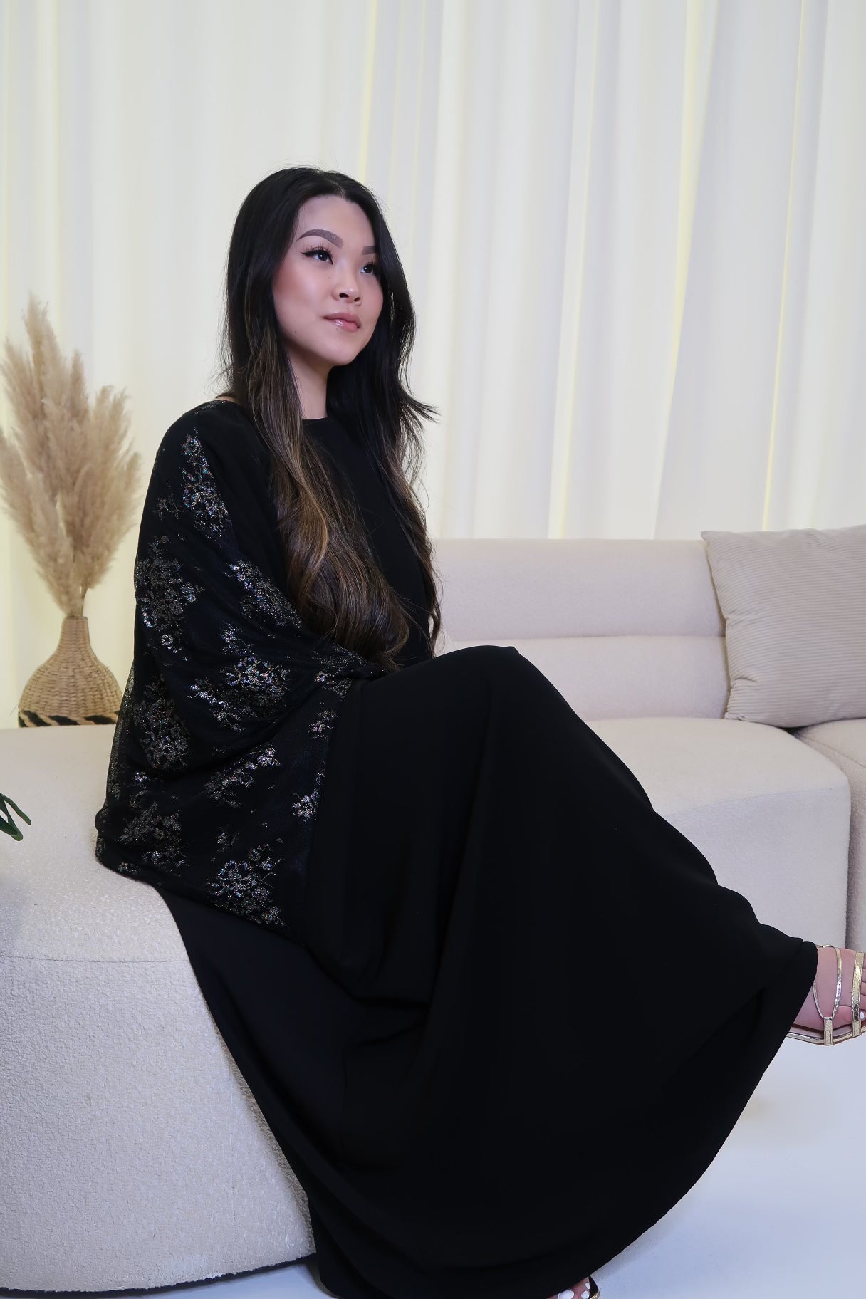 Lace Back Kaftan