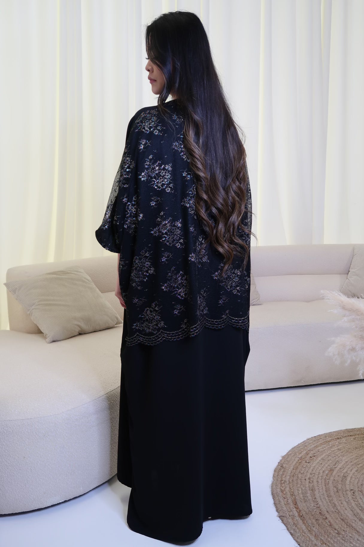 Lace Back Kaftan