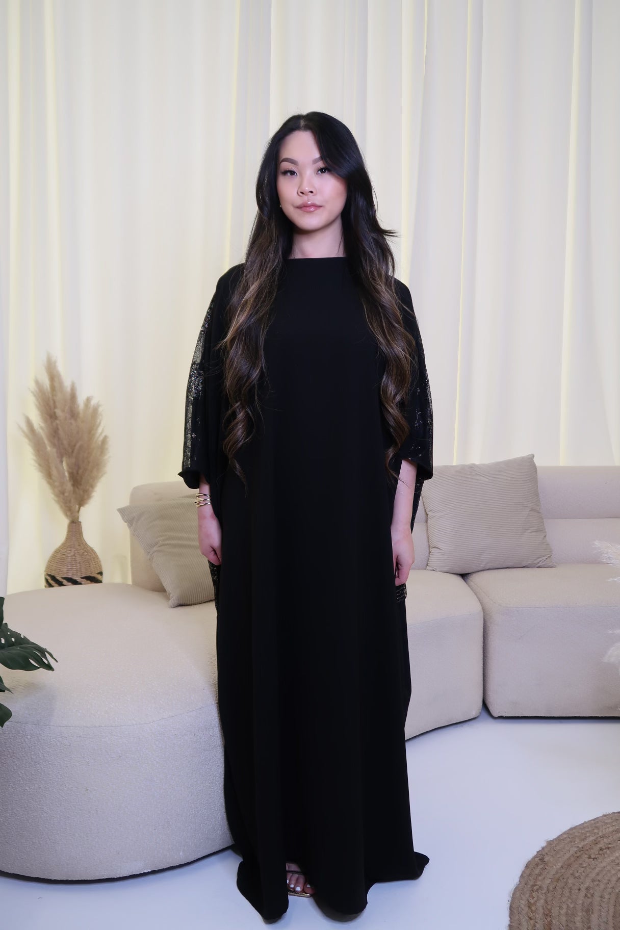 Lace Back Kaftan